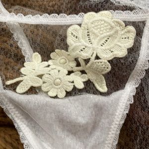 NWT’s Mimi Holiday Sexy Knicker lace panty I. Size M/L from Anthropology
